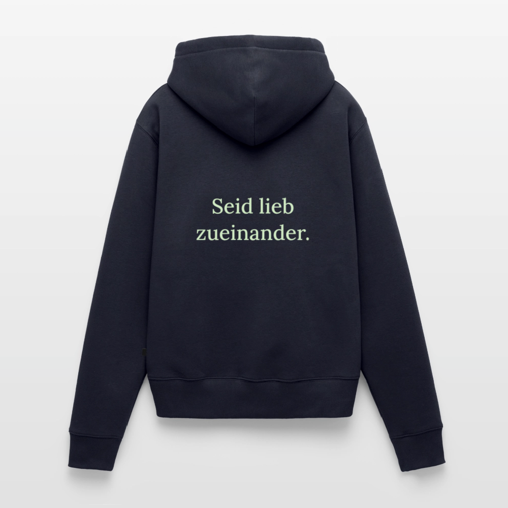 Frauen Premium Hoodie - Navy