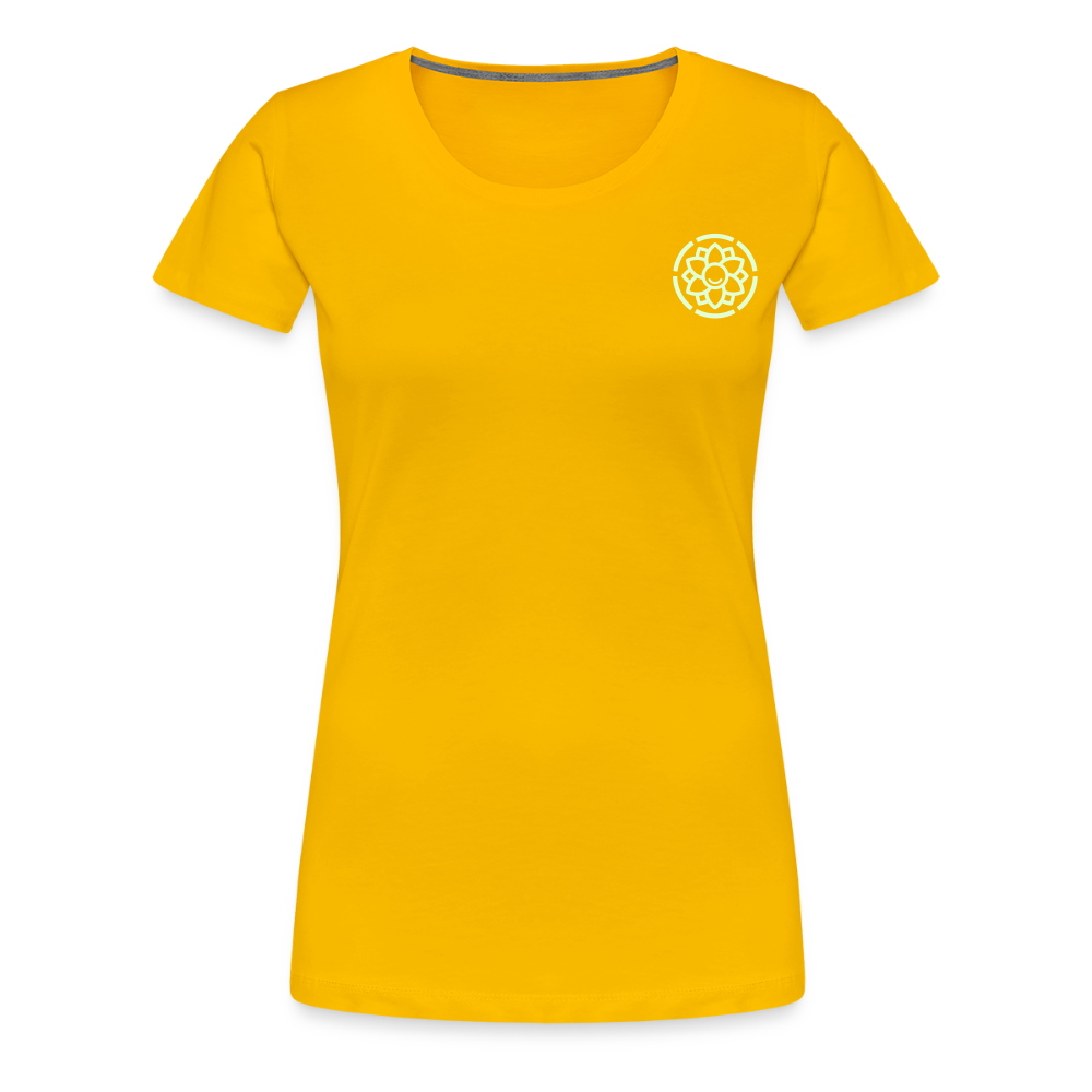 Frauen Premium T-Shirt - Sonnengelb