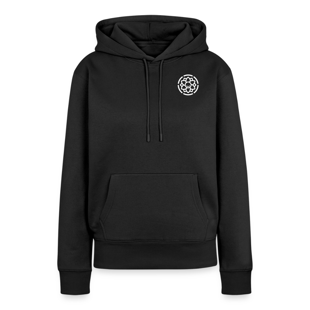 Frauen Premium Hoodie - Schwarz