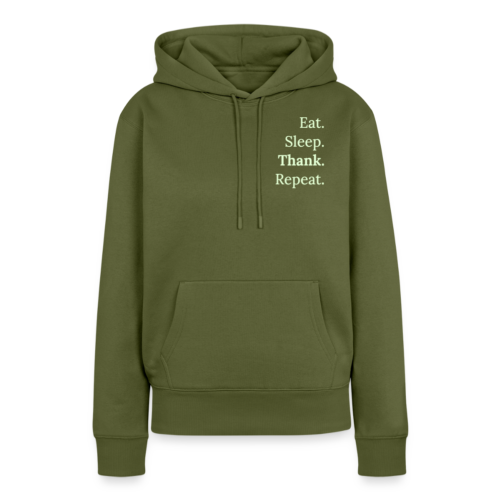 Frauen Premium Hoodie - Khaki