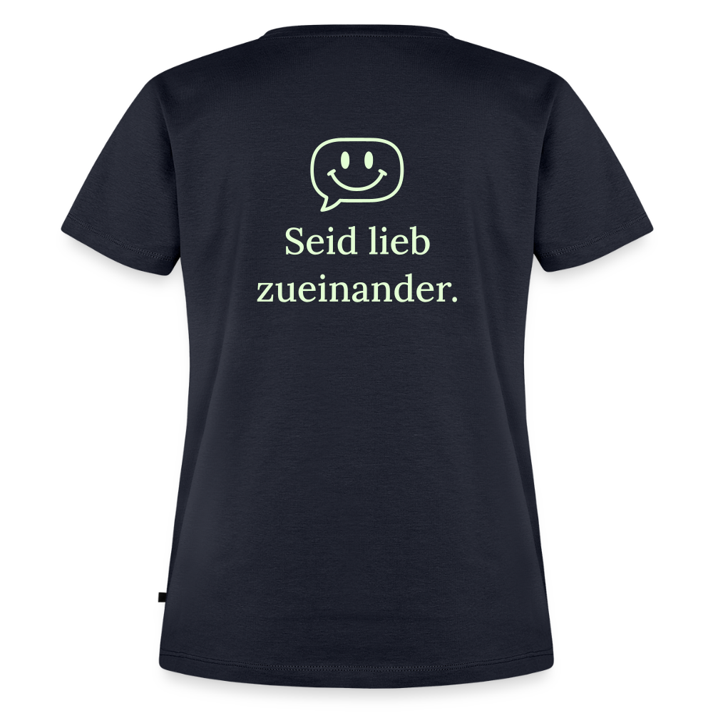 Frauen Premium T-Shirt - Navy