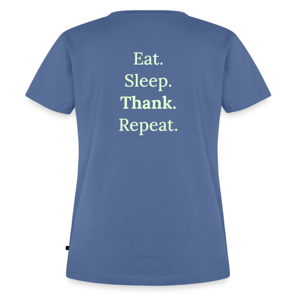 Frauen Premium T-Shirt - Taubenblau