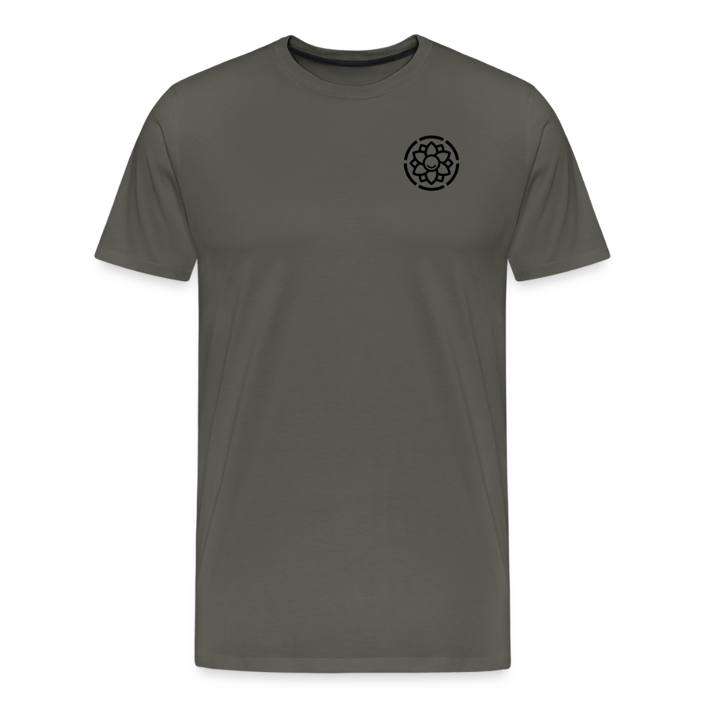 Männer Premium T-Shirt - Asphalt