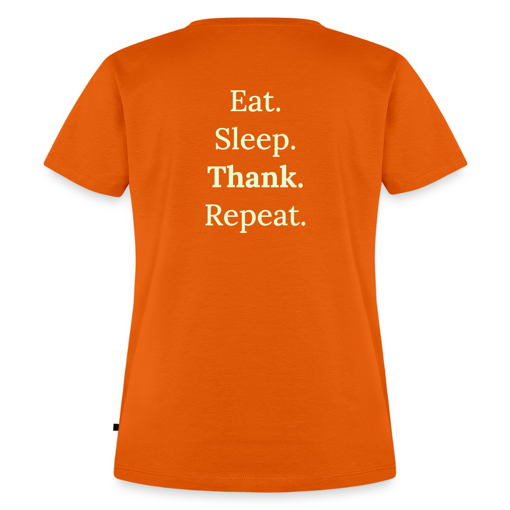 Frauen Premium T-Shirt - Orange 