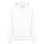 Design-Hoodie „Eat. Sleep. Thank. Repeat.“ für Herren aus Bio-Baumwolle, Farbe: weiß - Dankfabrik.