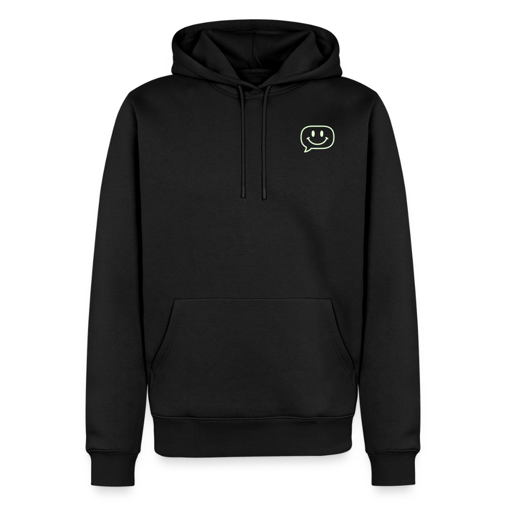 Männer Premium Hoodie - Schwarz