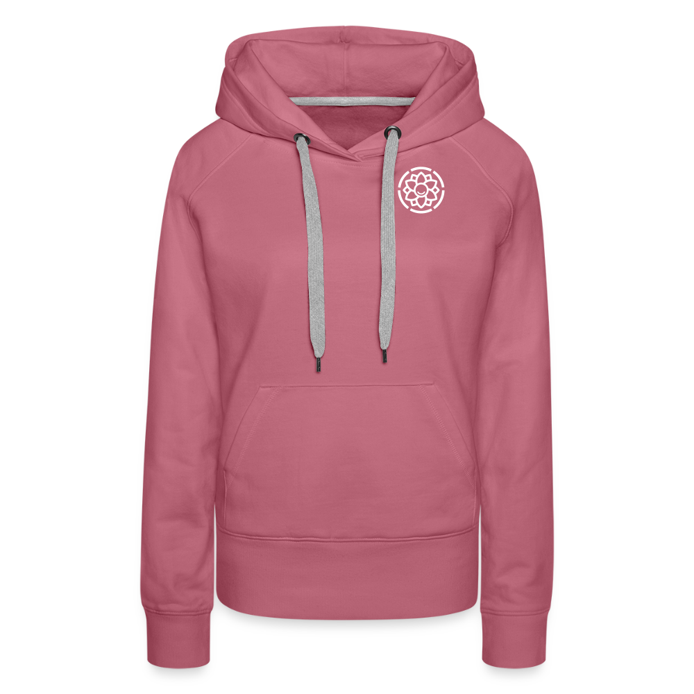Frauen Premium Hoodie - Malve