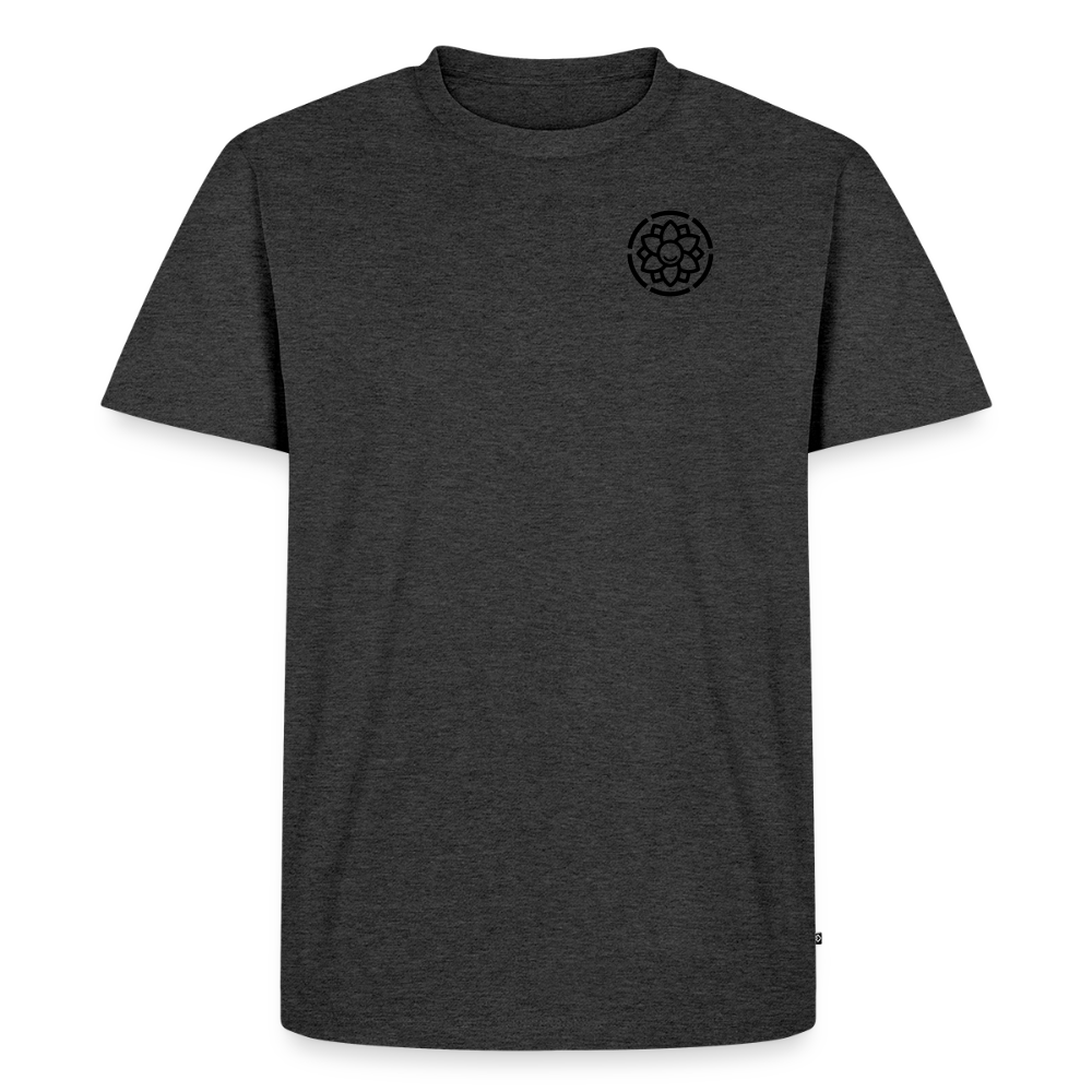 Männer Premium T-Shirt - Anthrazit meliert