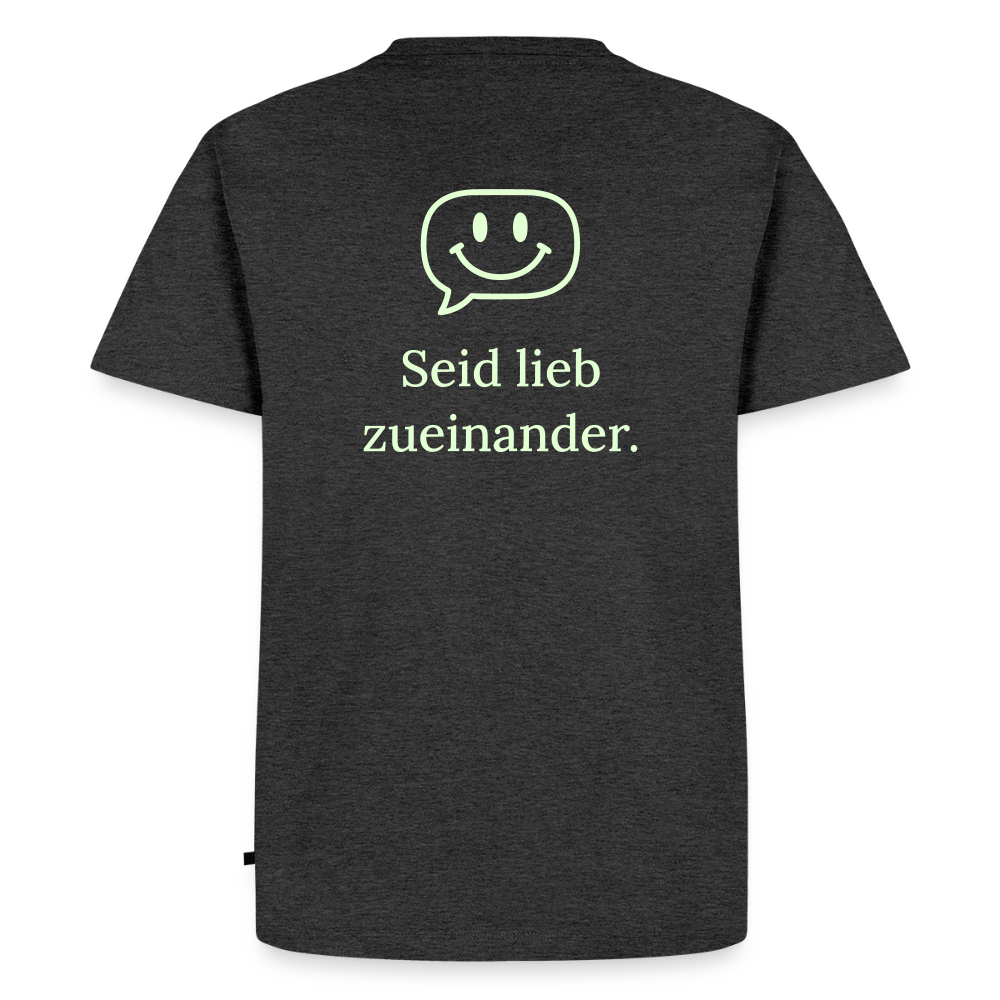 Männer Premium T-Shirt - Anthrazit meliert