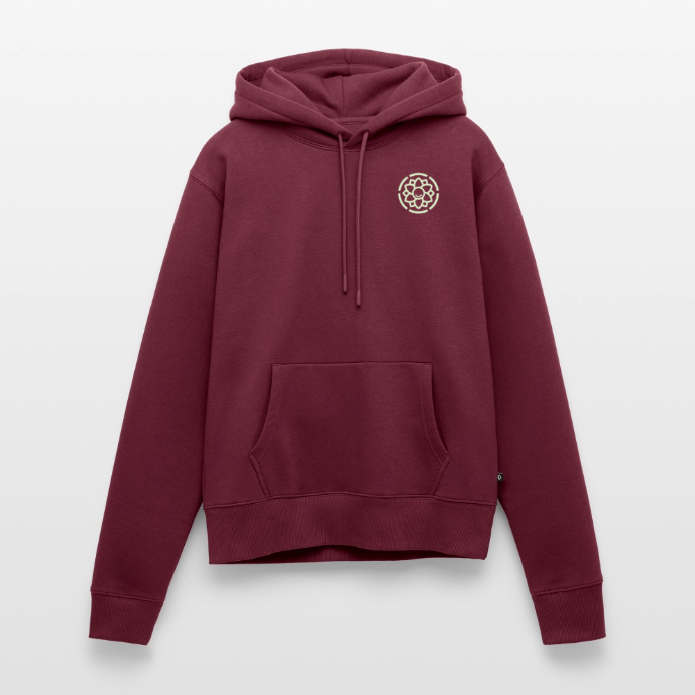 Frauen Premium Hoodie - Burgunderrot