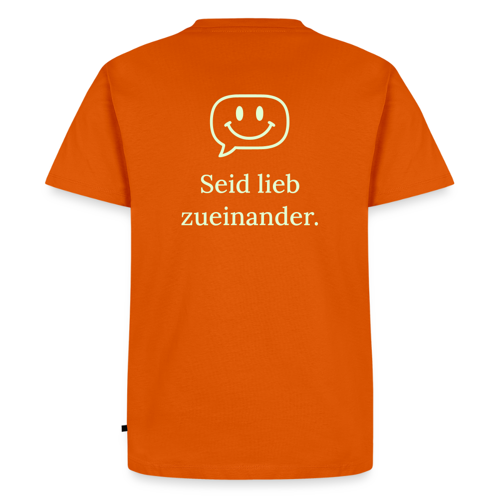 Männer Premium T-Shirt - Orange 