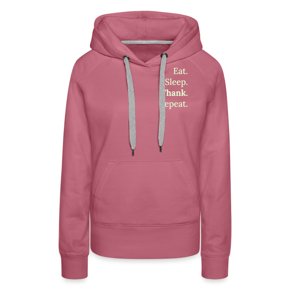 Frauen Premium Hoodie - Malve