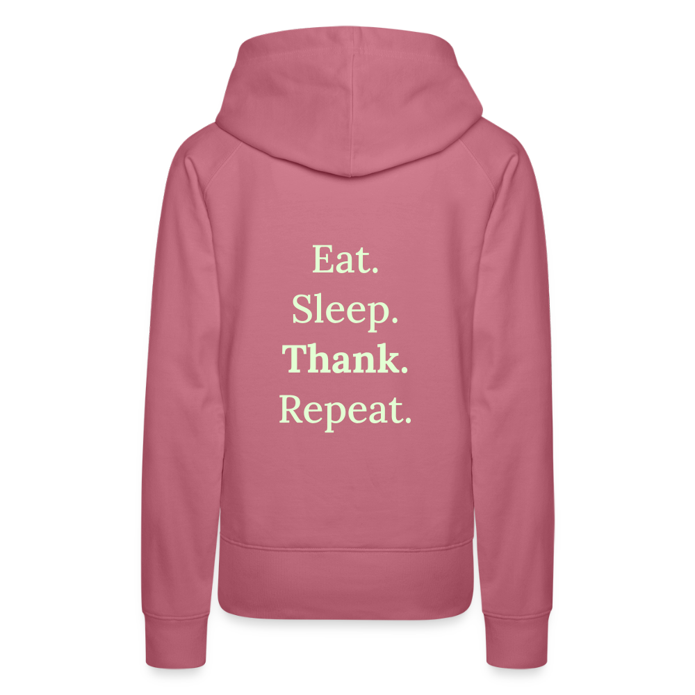 Frauen Premium Hoodie - Malve