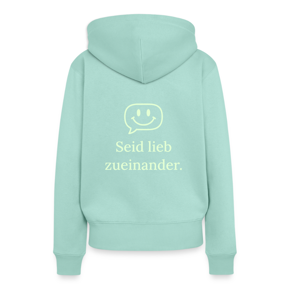 Frauen Premium Hoodie - Mint 