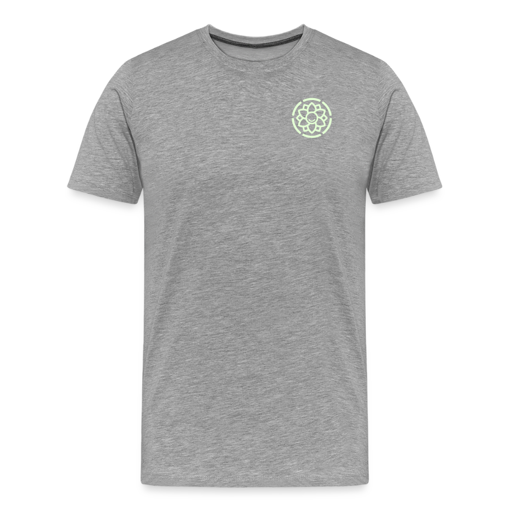 Männer Premium T-Shirt - Grau meliert
