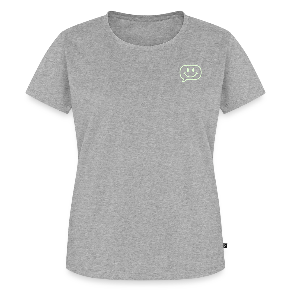 Frauen Premium T-Shirt - Grau meliert