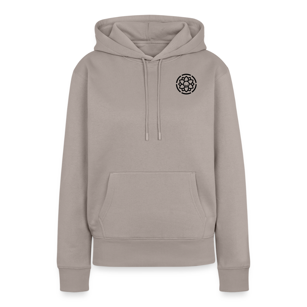 Frauen Premium Hoodie - Taupe