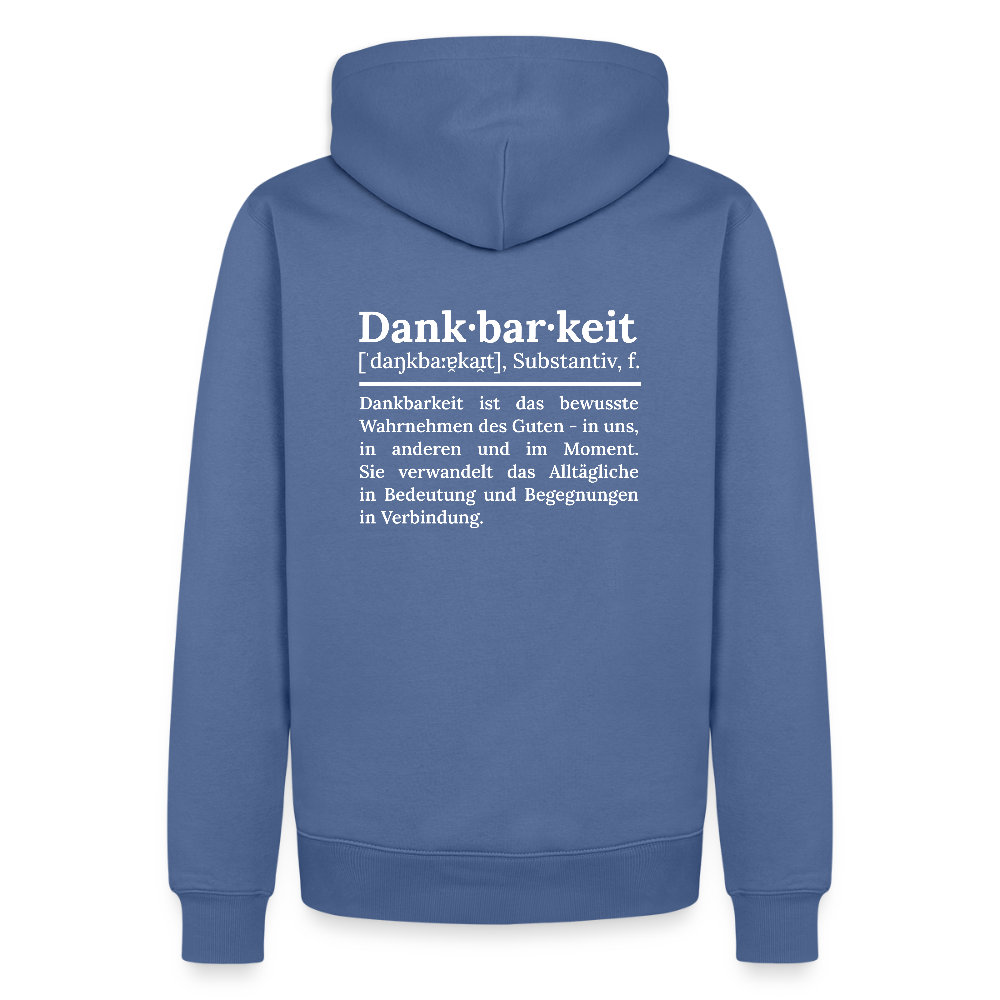 Männer Premium Hoodie - Taubenblau