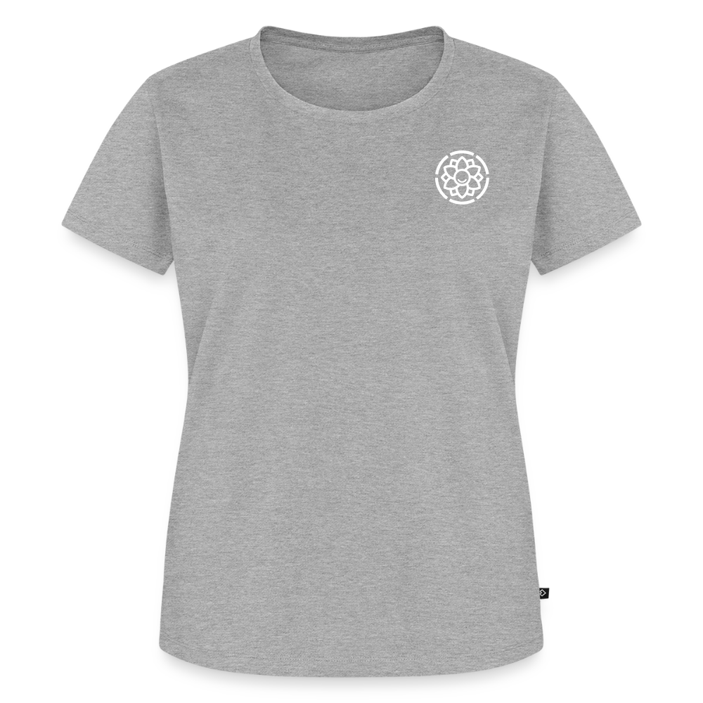 Frauen Premium T-Shirt - Grau meliert