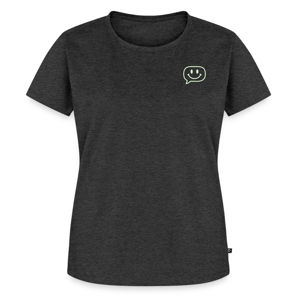 Frauen Premium T-Shirt - Anthrazit meliert