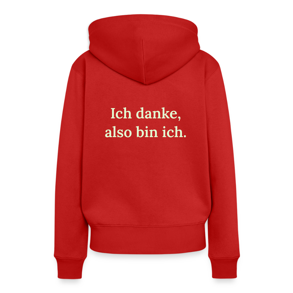 Frauen Premium Hoodie - Rot