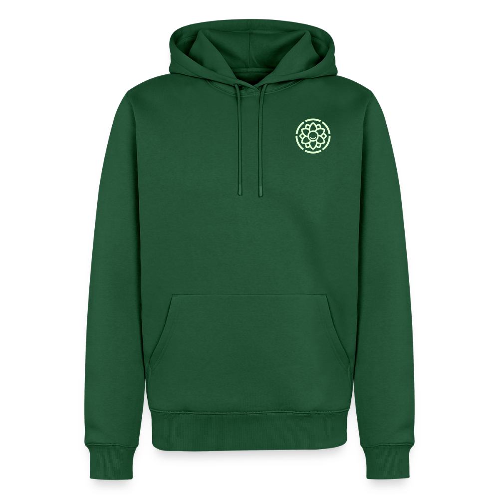 Männer Premium Hoodie - Flaschengrün