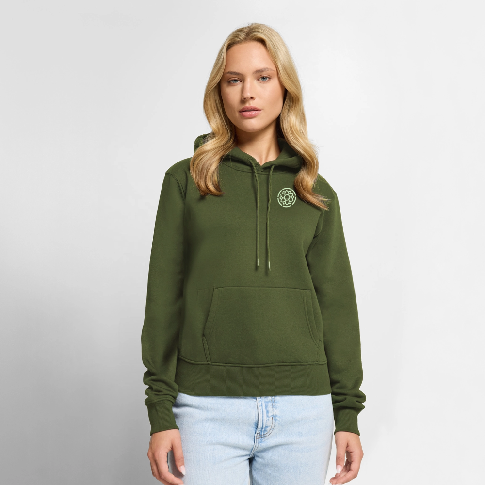 Frauen Premium Hoodie - Khaki