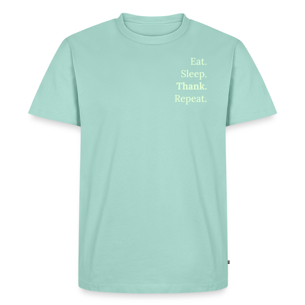 Männer Premium T-Shirt_1 Druck - Mint 