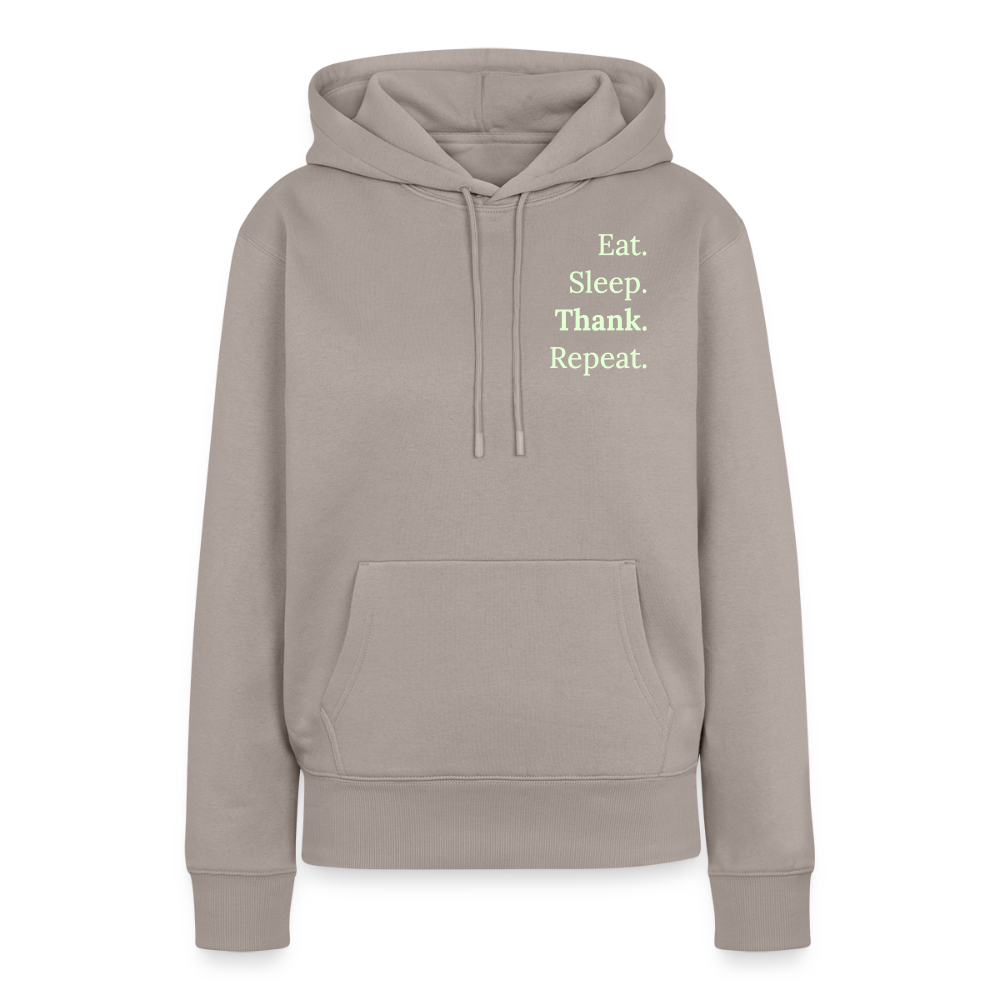 Frauen Premium Hoodie - Taupe