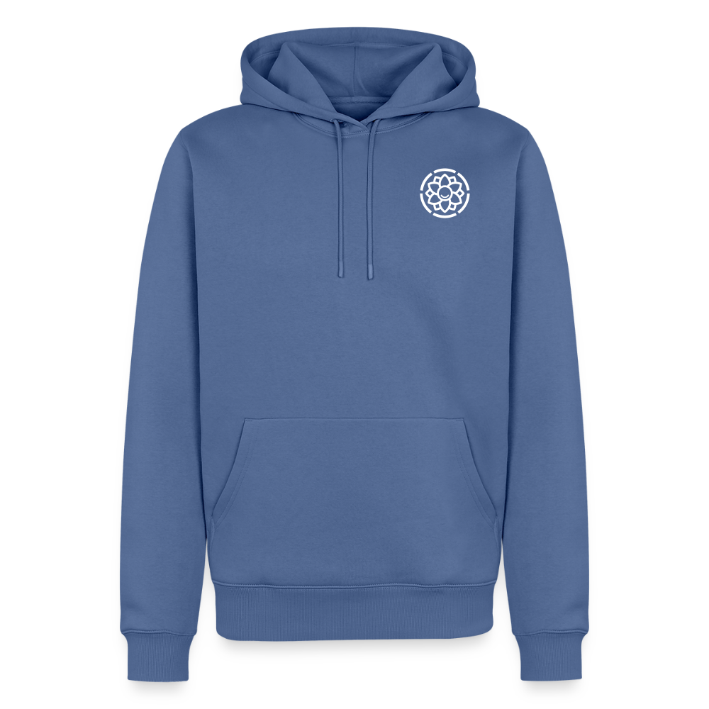Männer Premium Hoodie - Taubenblau