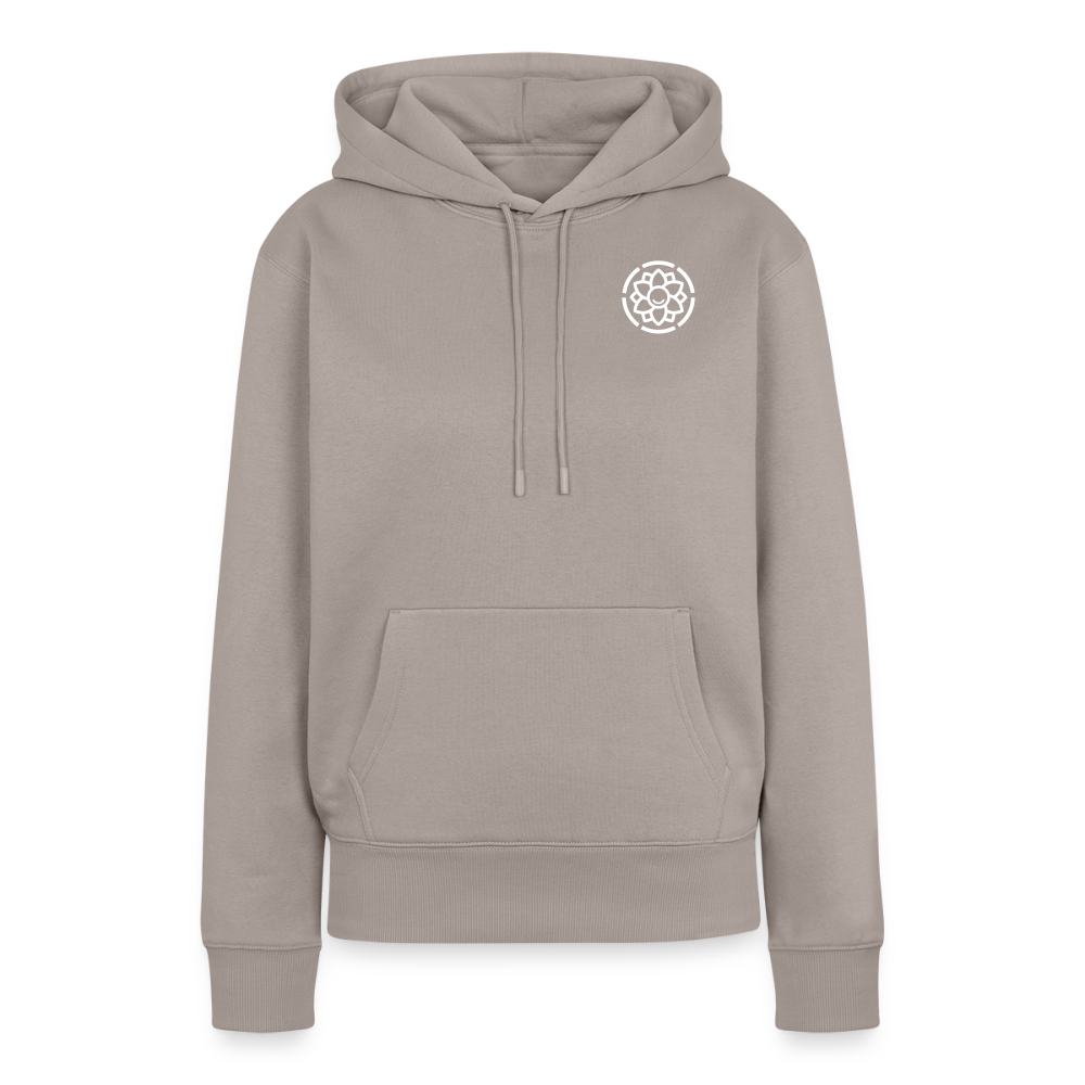 Frauen Premium Hoodie - Taupe