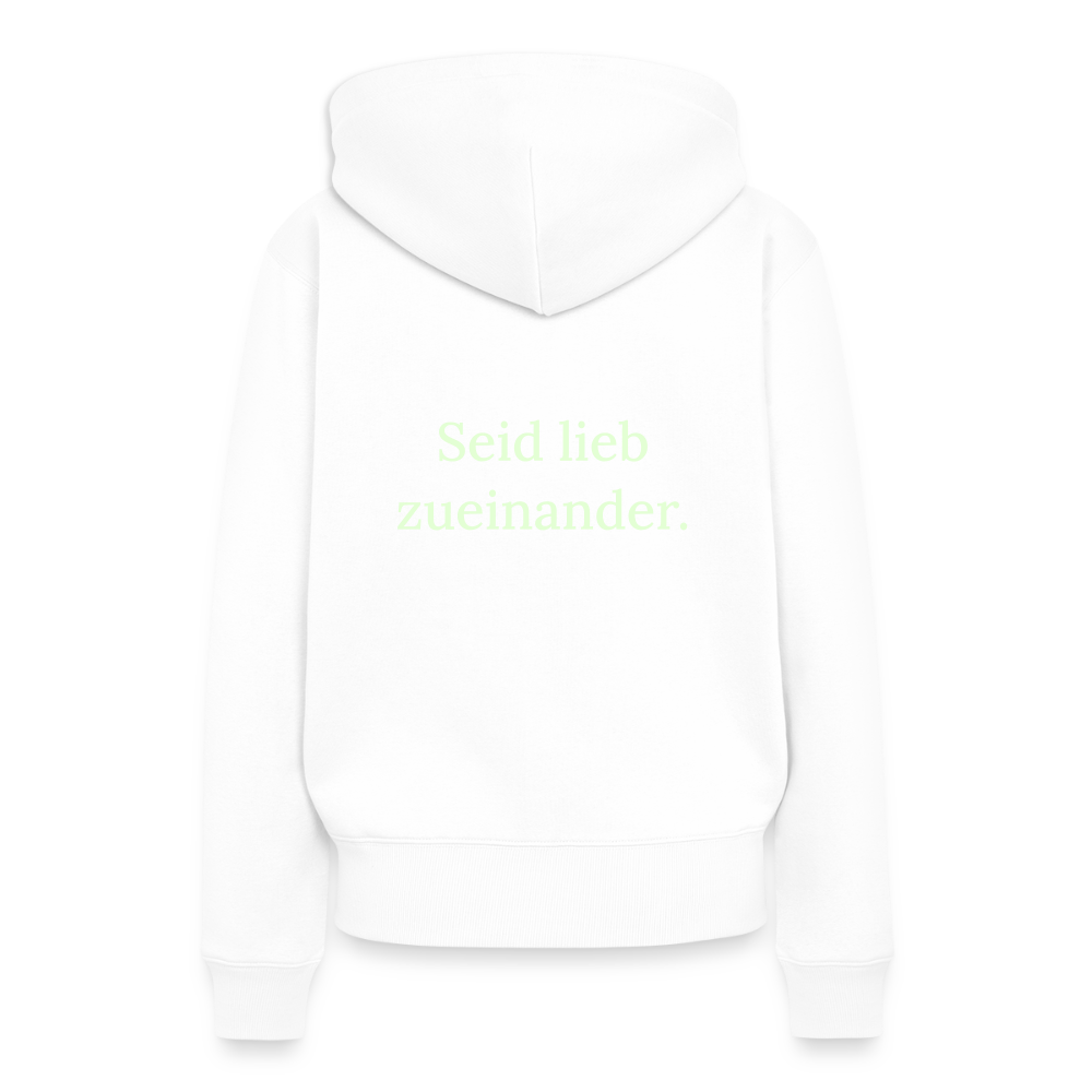 Frauen Premium Hoodie - Weiß