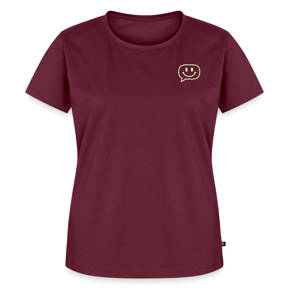 Frauen Premium T-Shirt - Burgunderrot