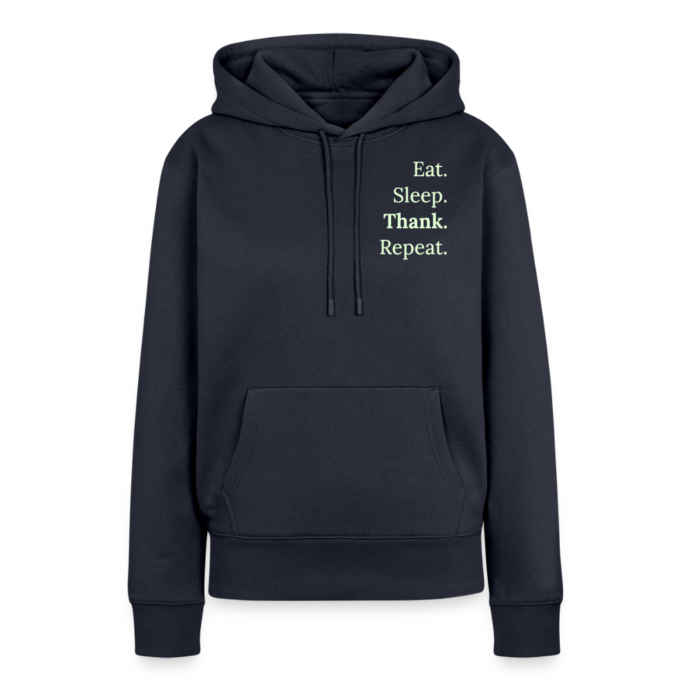 Frauen Premium Hoodie - Navy