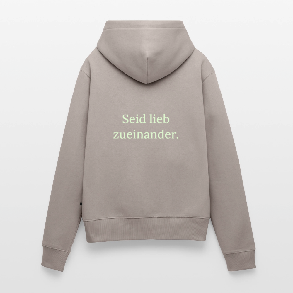 Frauen Premium Hoodie - Taupe