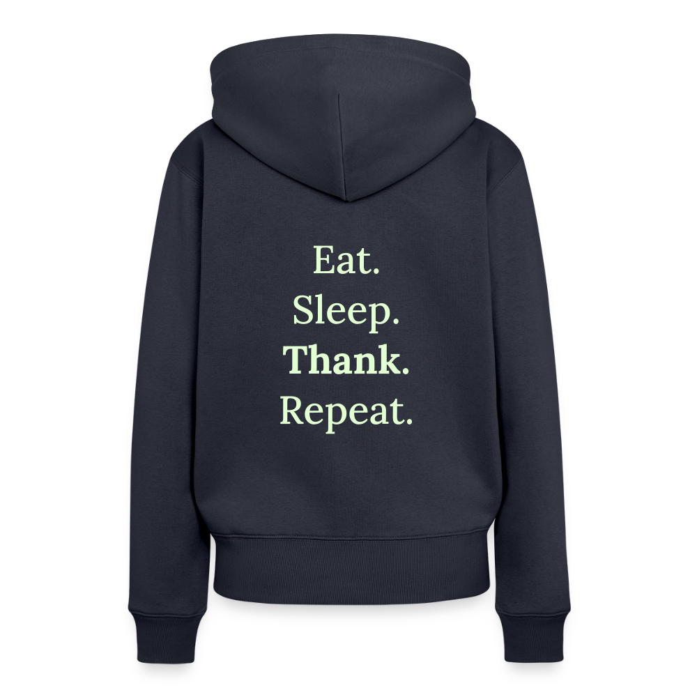 Frauen Premium Hoodie - Navy