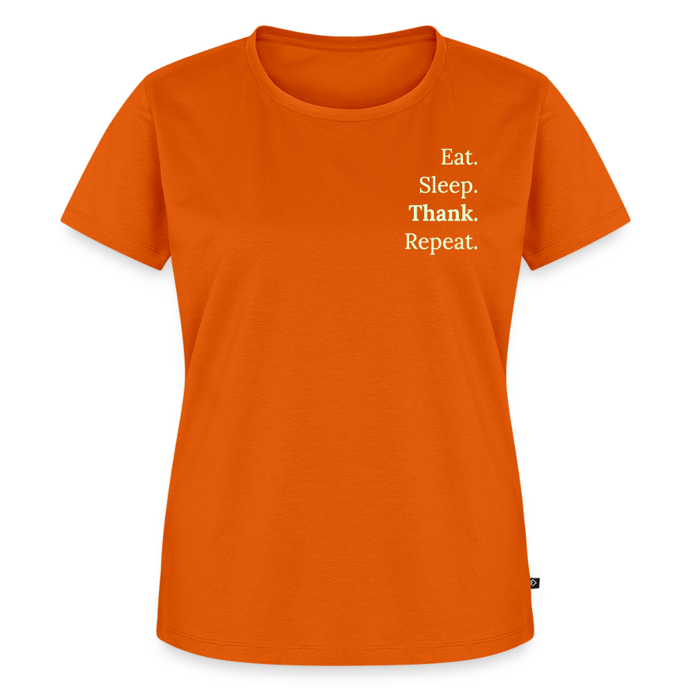 Frauen Premium T-Shirt - Orange 