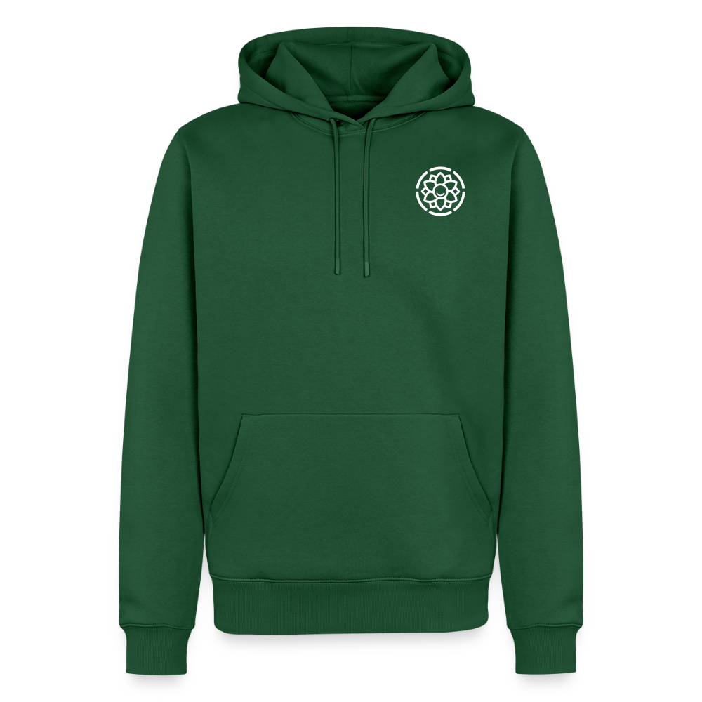 Männer Premium Hoodie - Flaschengrün