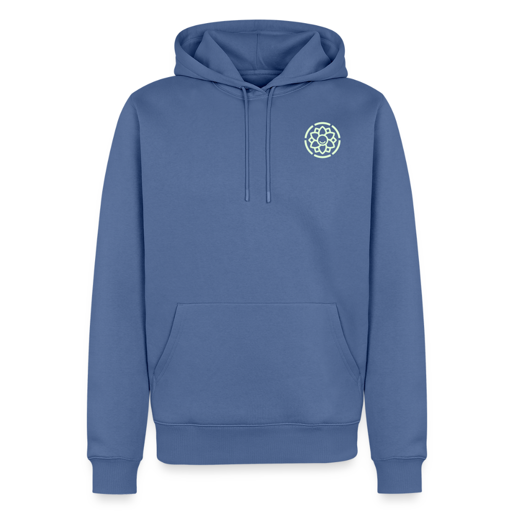 Männer Premium Hoodie - Taubenblau