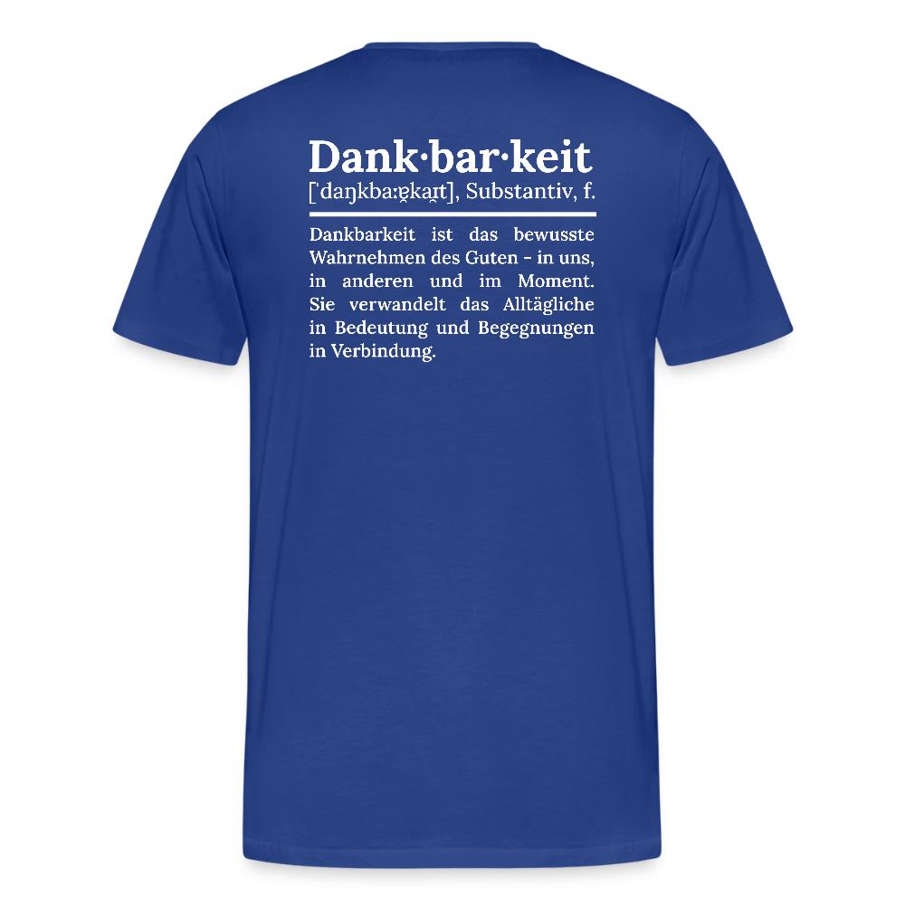 Männer Premium T-Shirt - Königsblau