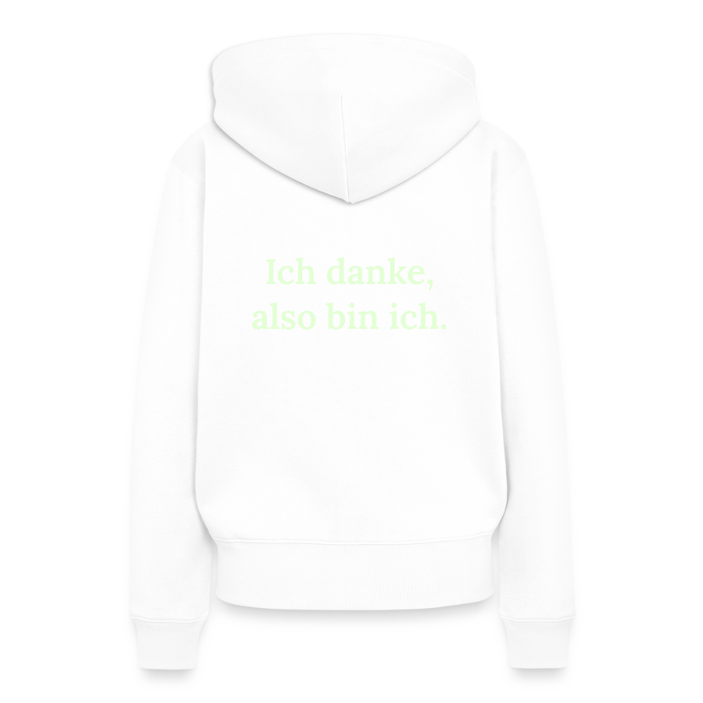 Frauen Premium Hoodie - Weiß