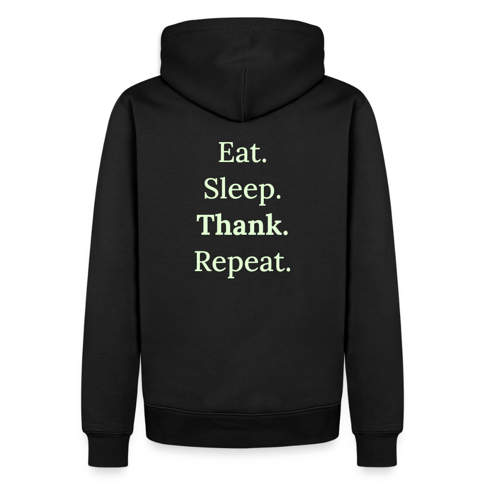 Männer Premium Hoodie - Schwarz