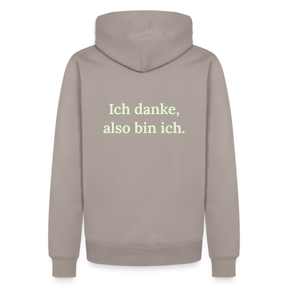 Männer Premium Hoodie - Taupe