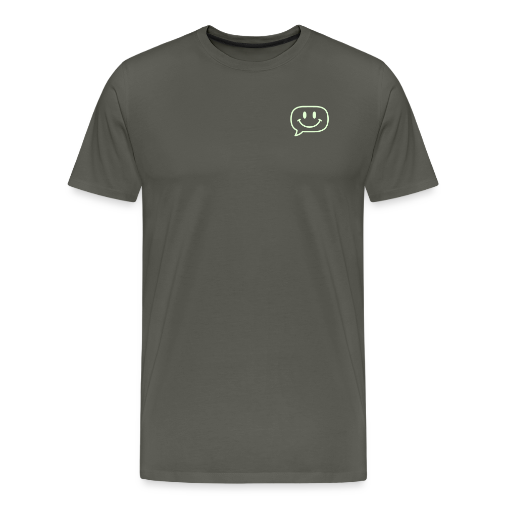 Männer Premium T-Shirt - Asphalt