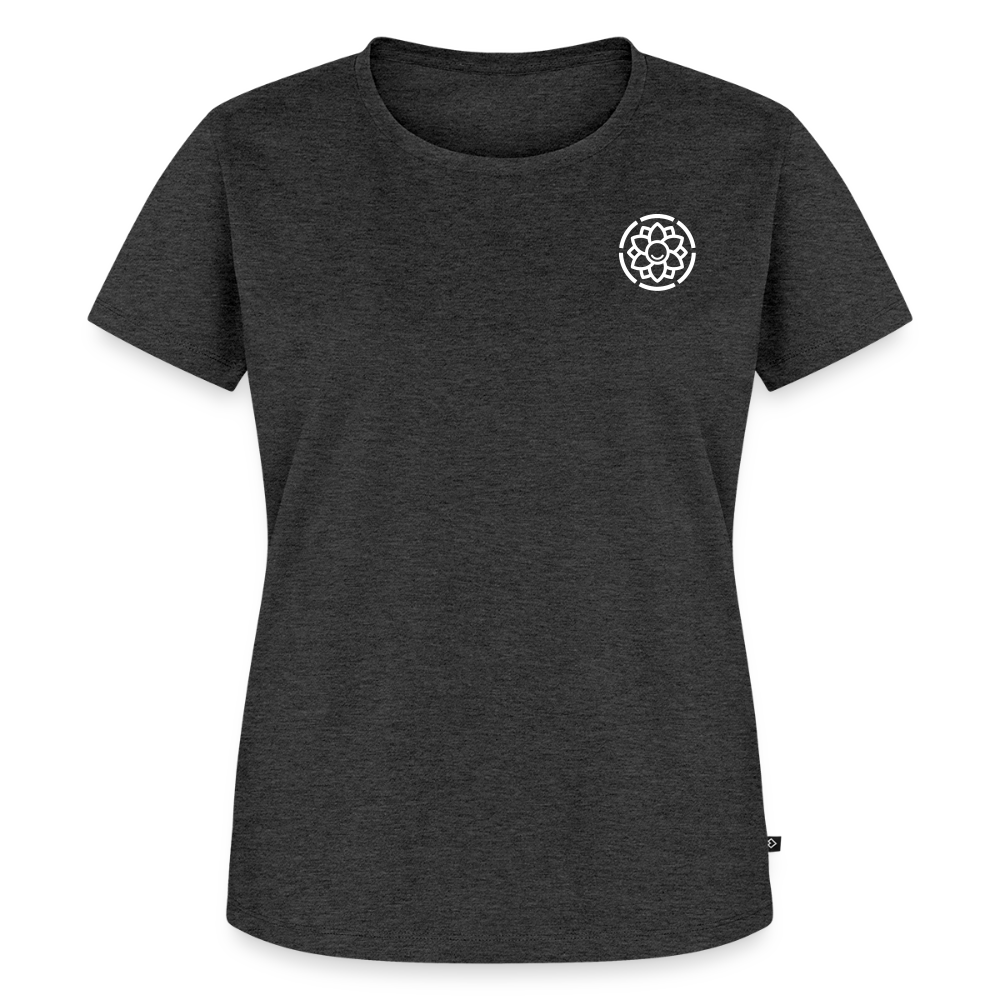 Frauen Premium T-Shirt - Anthrazit meliert