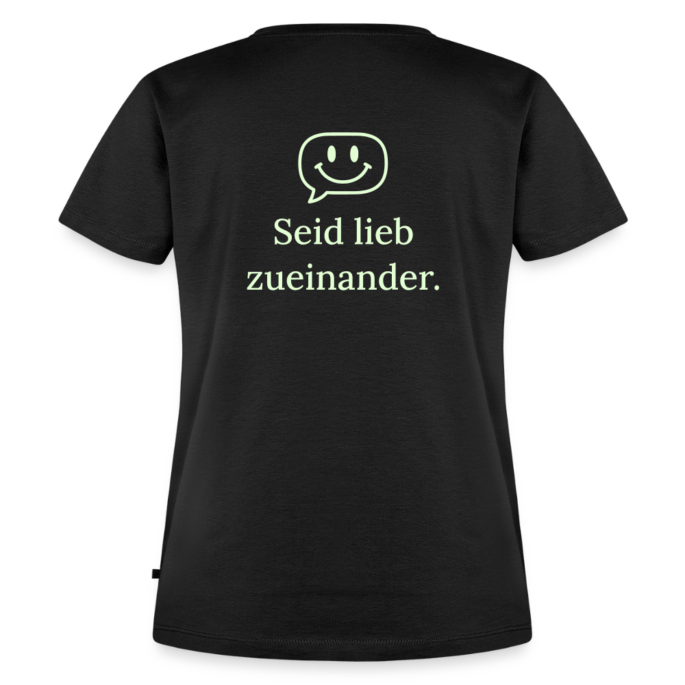 Frauen Premium T-Shirt - Schwarz