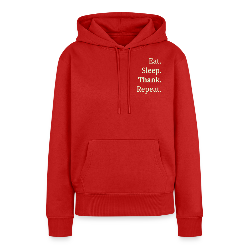 Frauen Premium Hoodie - Rot