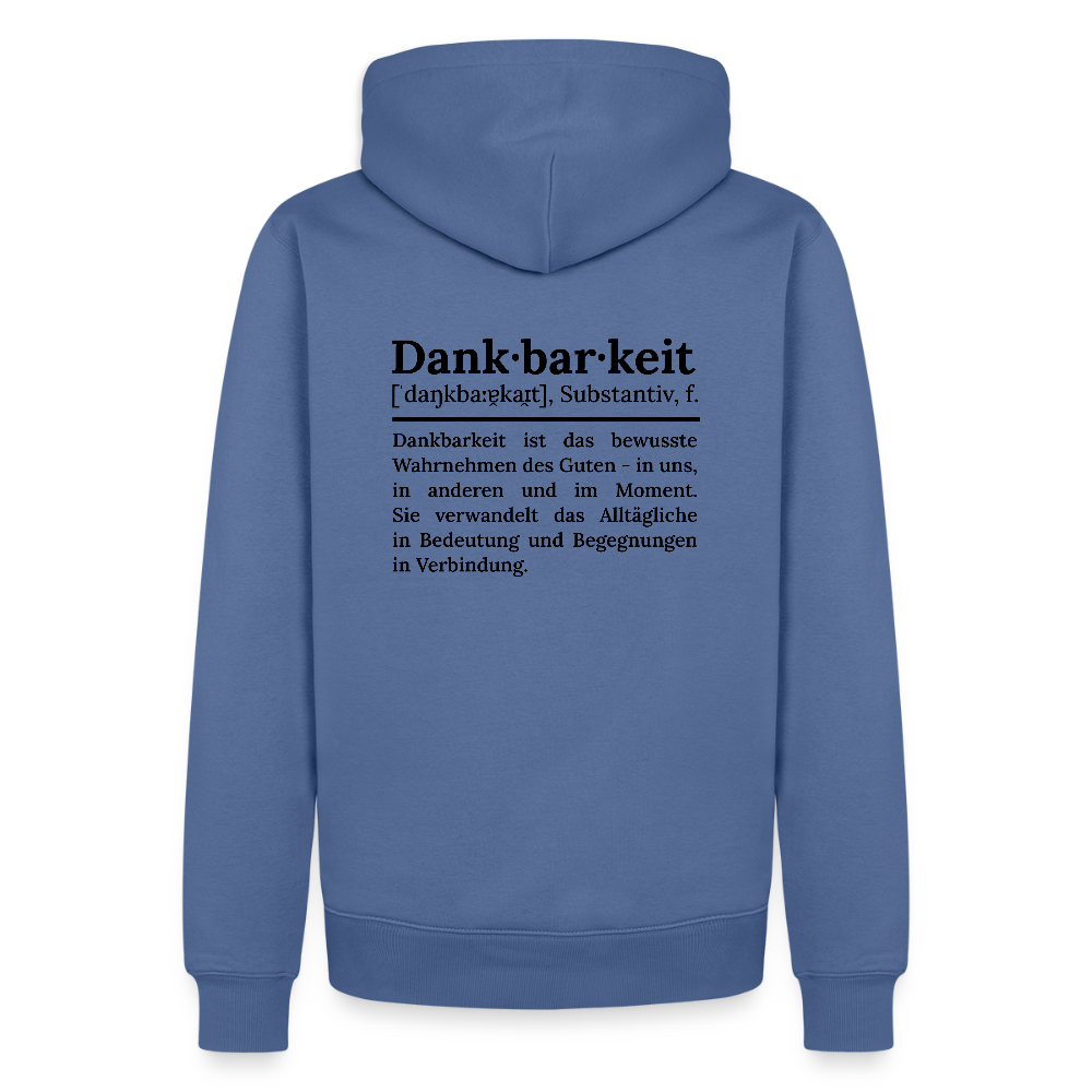 Männer Premium Hoodie - Taubenblau