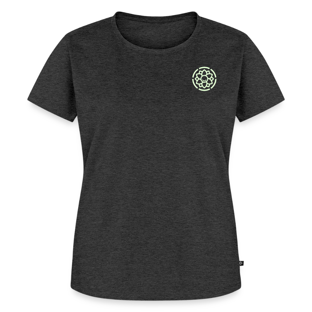 Frauen Premium T-Shirt - Anthrazit meliert