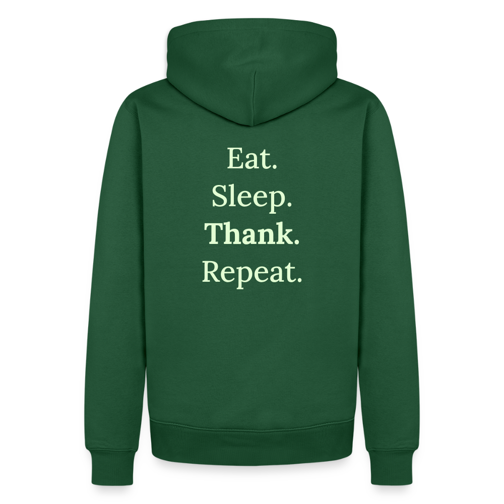 Männer Premium Hoodie - Flaschengrün